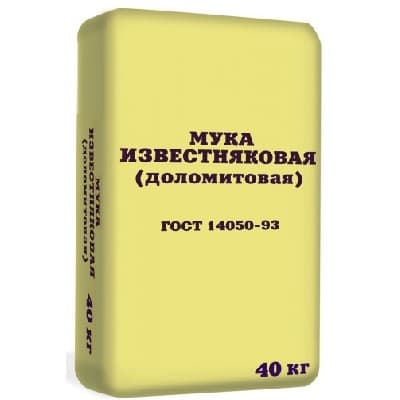 картинка Доломитовая мука - 40 кг от магазина Gazon-ka